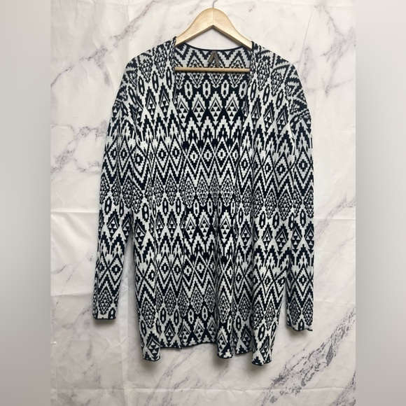 STETSON Geometric Aztec Tribal Cardigan Duster - C46 - Picture 1 of 5